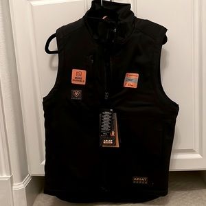 Ariat Rebar Duracanvas Vest - black mens XS, new w/tags